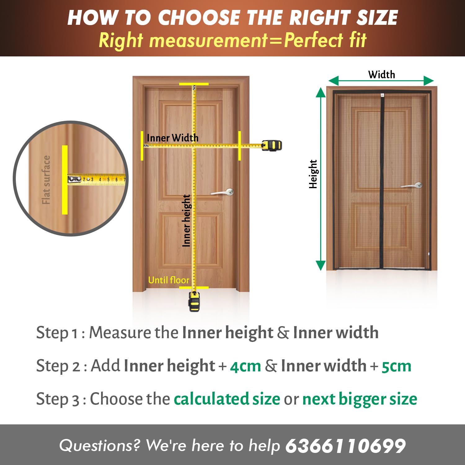 Custom Size Door Mosquito Net