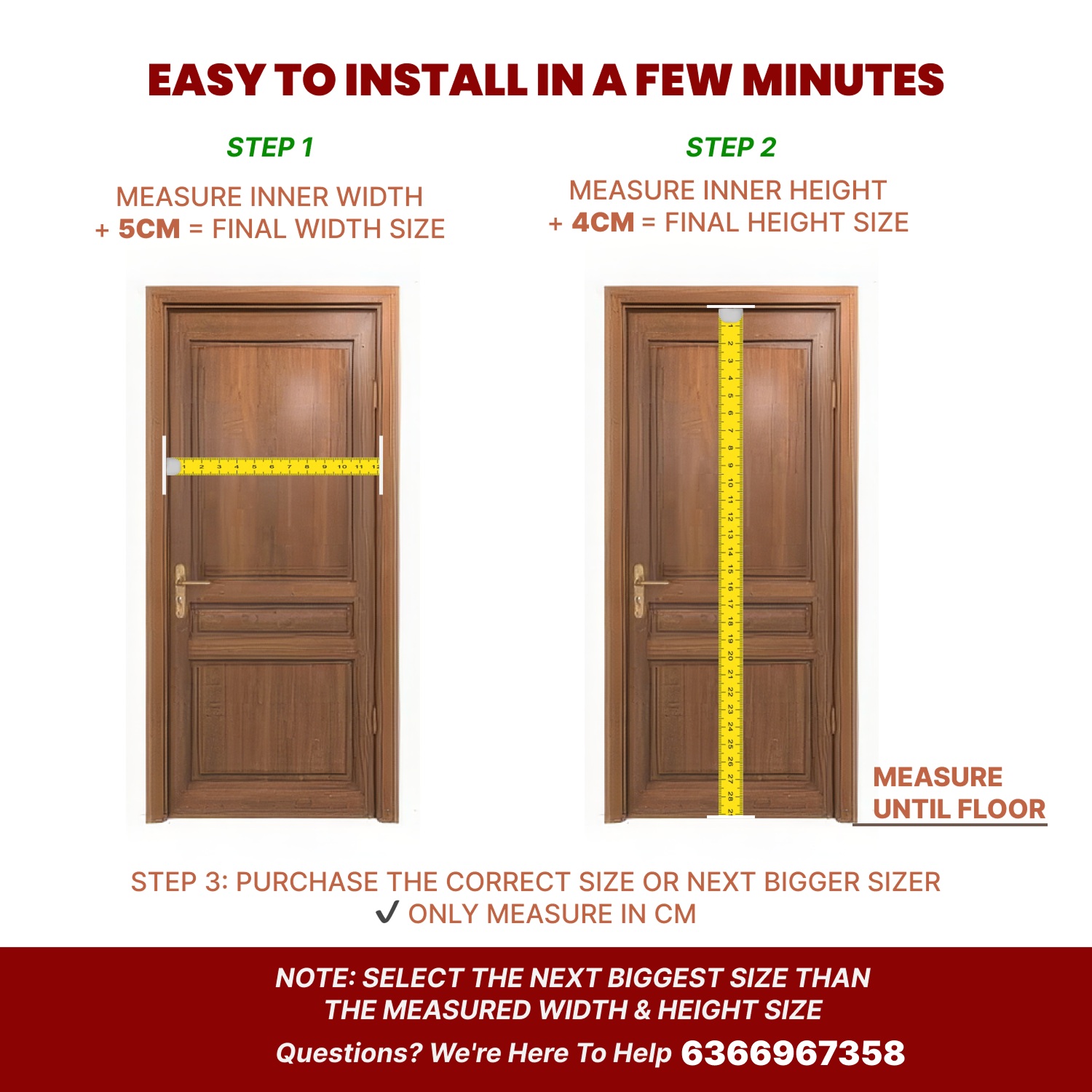 Polyester Magnetic Mosquito Net Curtain for Door- Brown