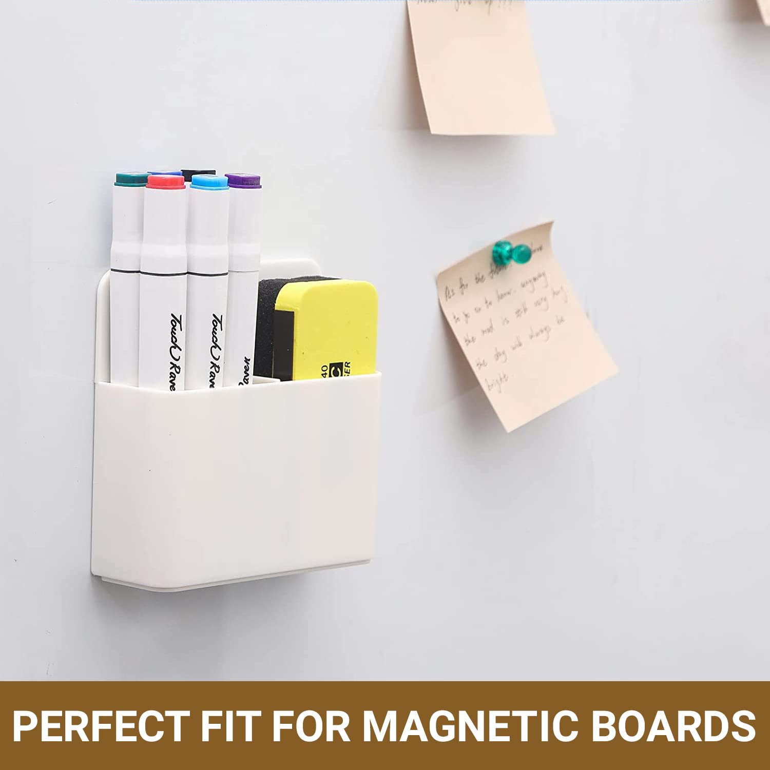 TurtleGrip Magnetic Holder (White, Pack of 2)