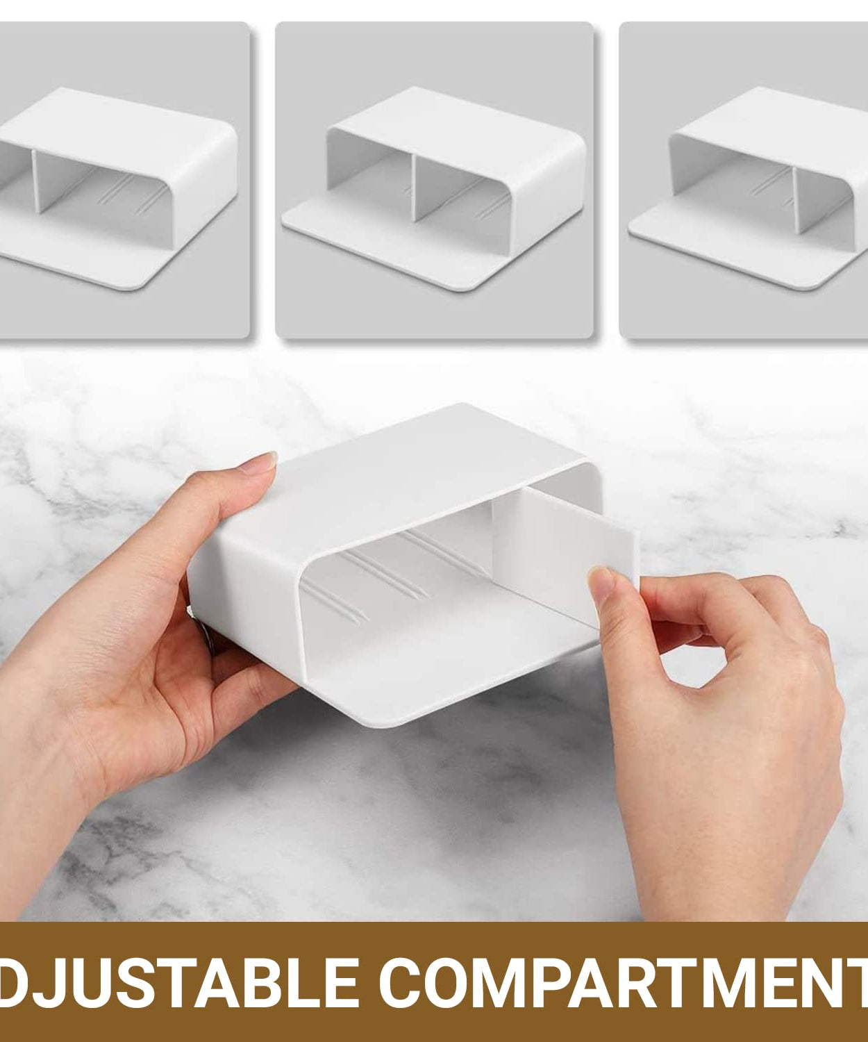 TurtleGrip Magnetic Holder (White, Pack of 2)