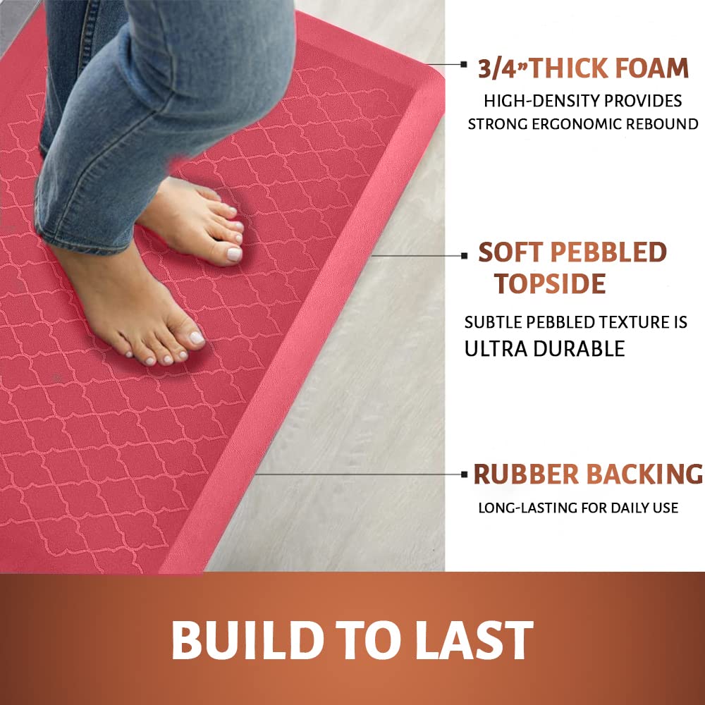 Anti Fatigue Mat -Red - TurtleGrip