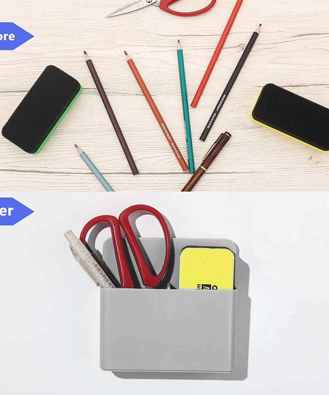 MAGNETIC Pen Holder -Grey