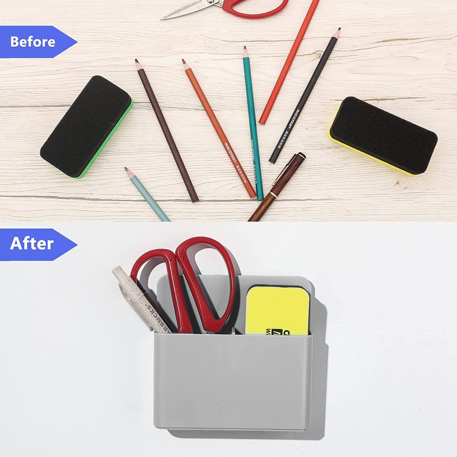 MAGNETIC Pen Holder -Grey