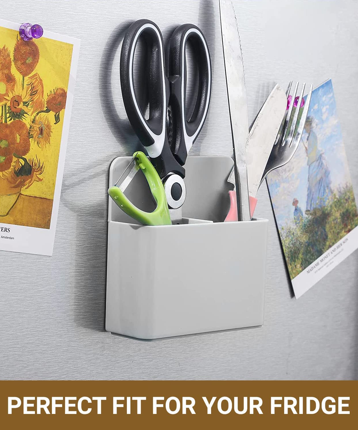 TurtleGrip Pen Holder (Grey, Pack of 2)