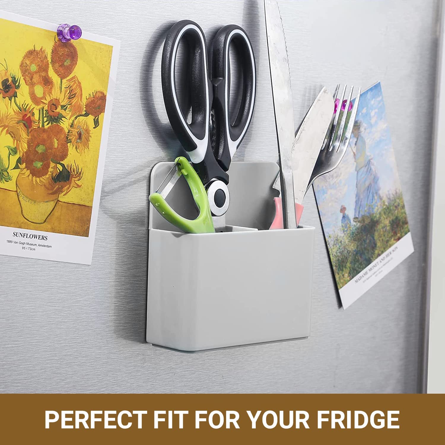 TurtleGrip Pen Holder (Grey, Pack of 2)