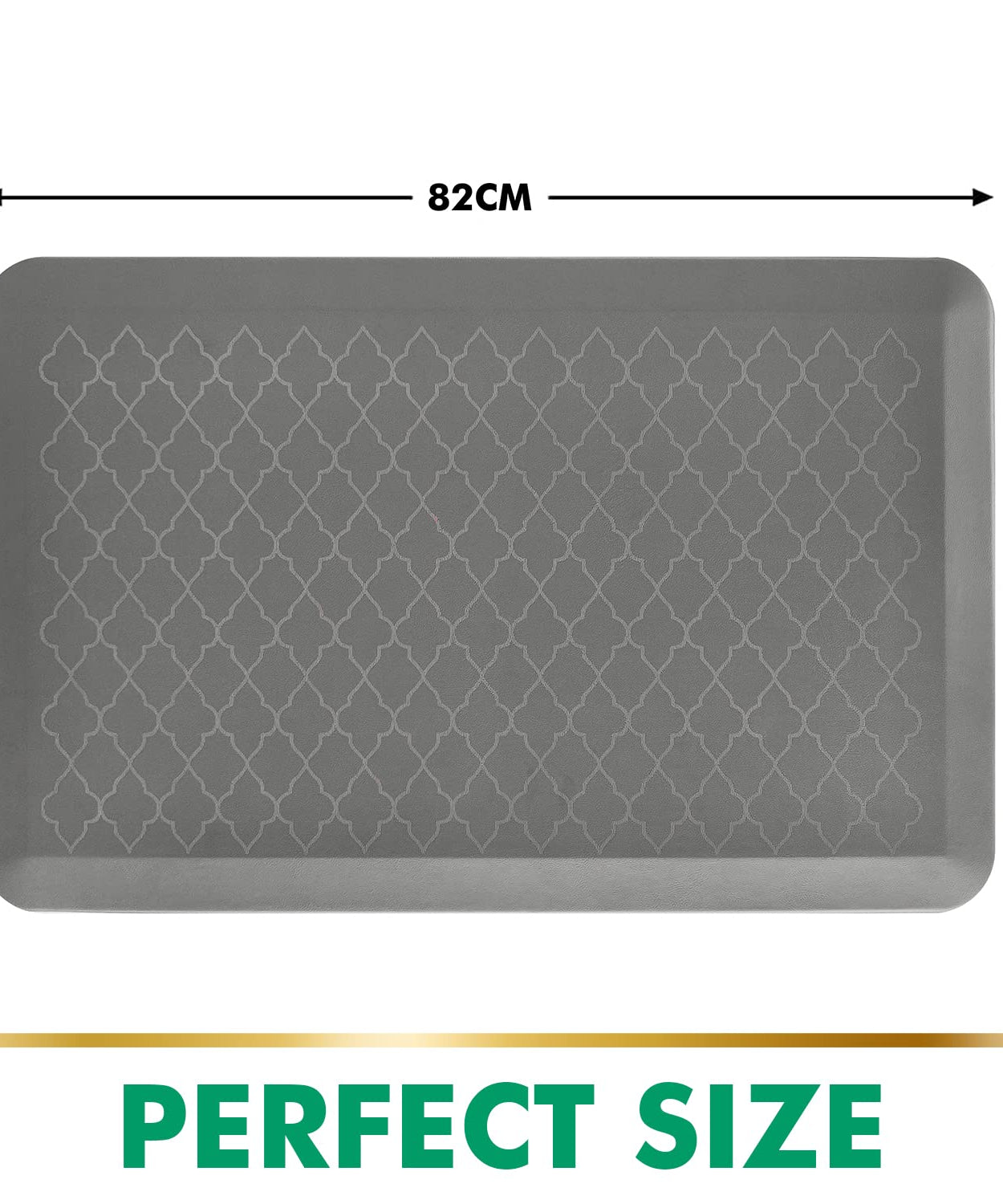 Anti Fatigue Mat -Gray - TurtleGrip